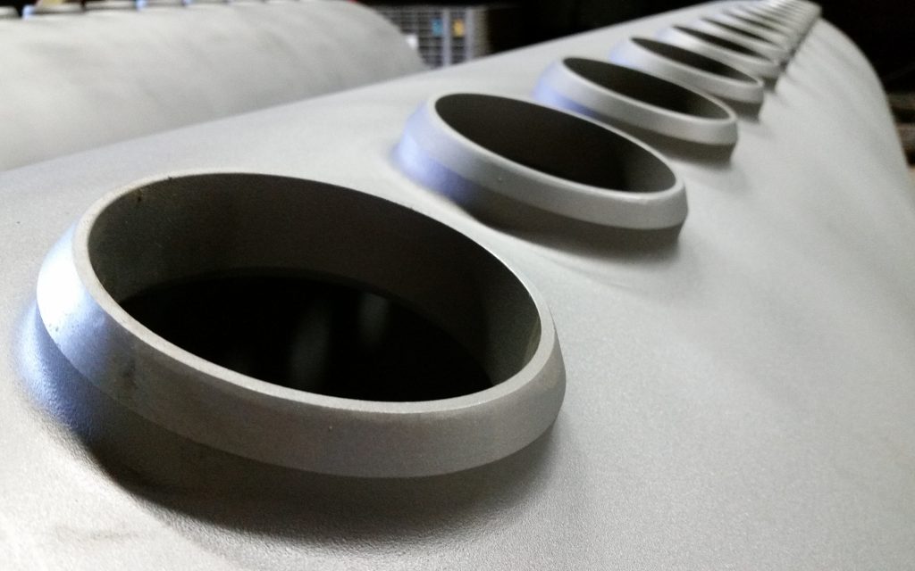 Extruded Outlet Headers