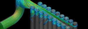 Vortex Cluster Separation in Gas Processing